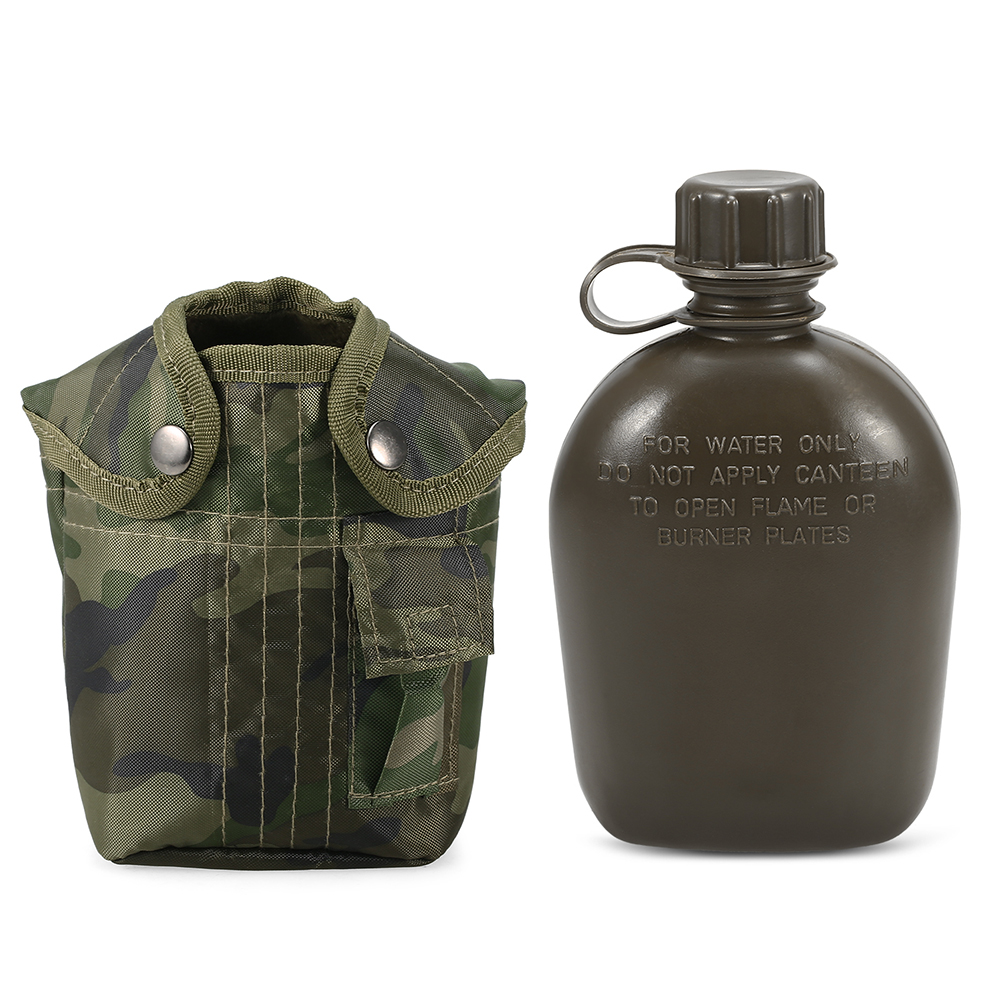 Rucksack Military Style - 1L Outdoor Military Canteen Bottle Camping