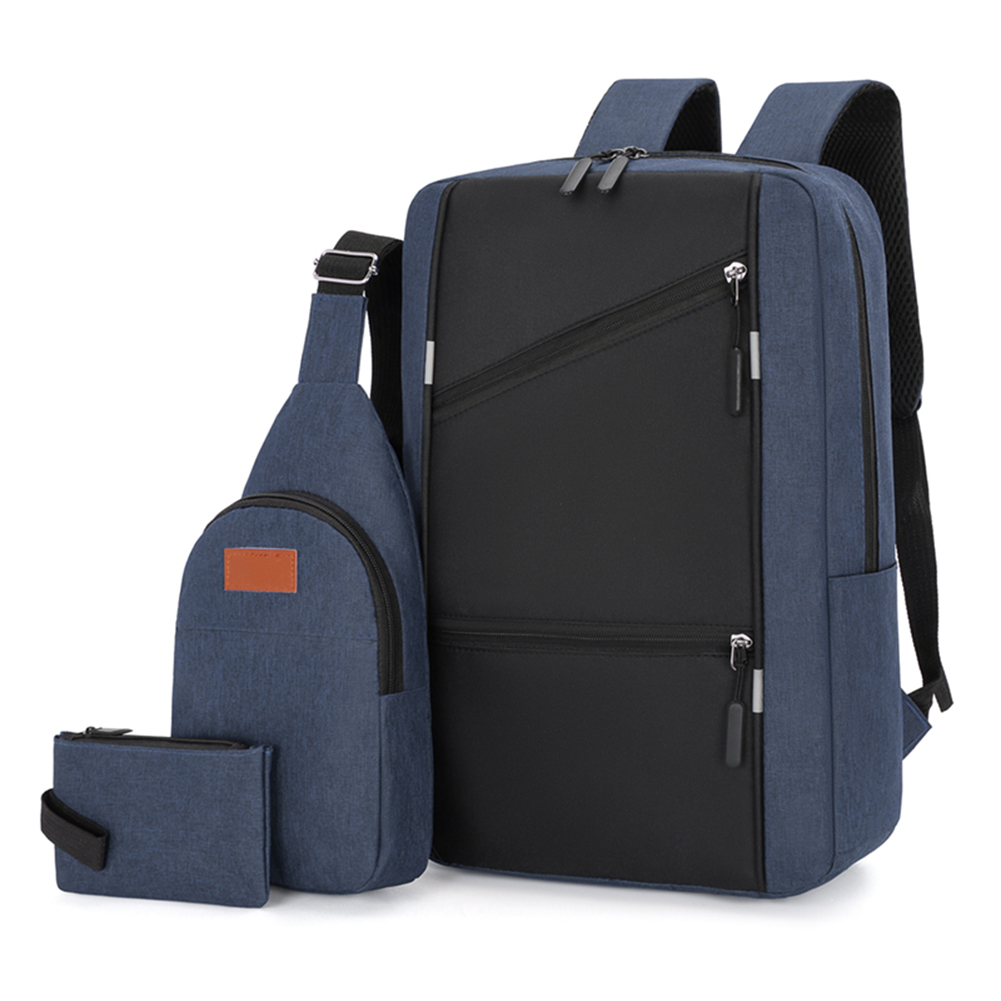 Travel Backpack Anti Theft - 3Pcs Casual Bag Set Versatile Bag