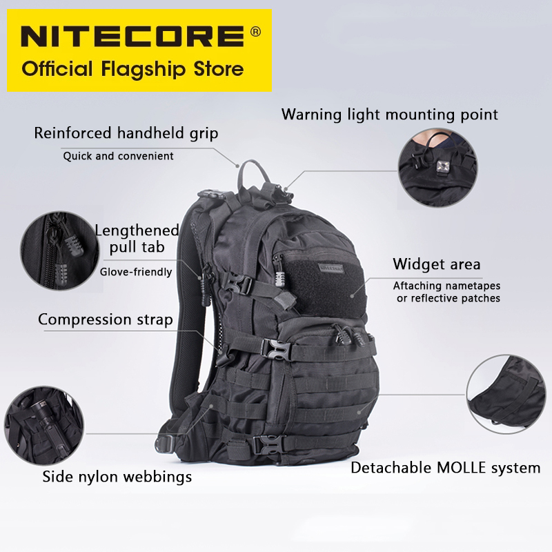 NITECORE BP20 20L Travel Backp – Rucksack Military Style Bewertung und Preis