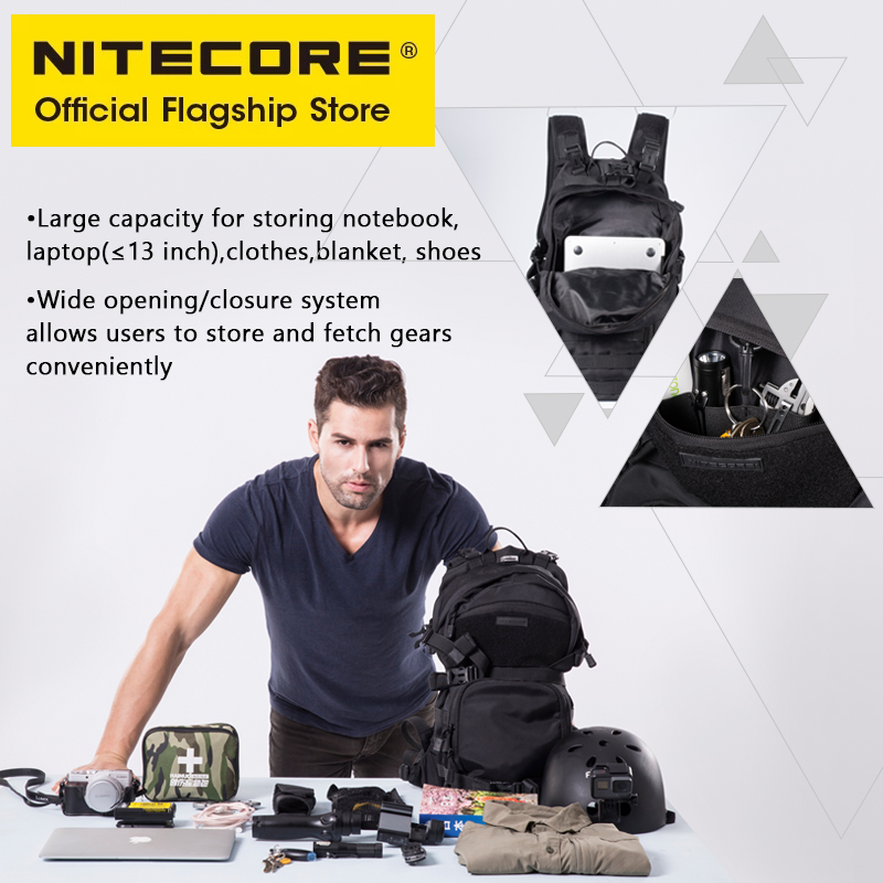 NITECORE BP20 20L Travel Backp – Rucksack Military Style Bewertung und Preis