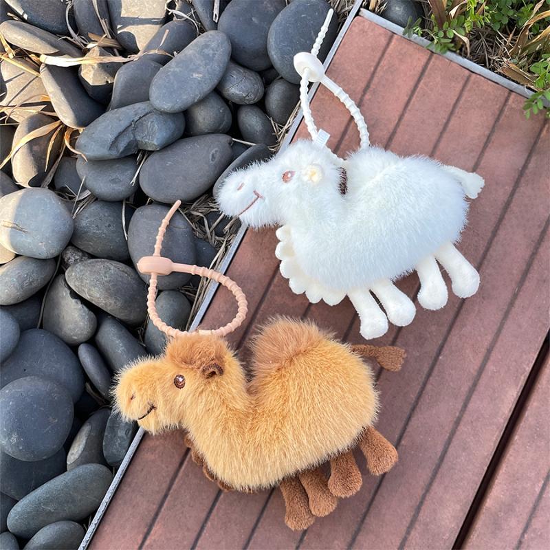 1PCS Mini Camel Plush Keychain – Mini Backpack Purse Bewertung und Preis