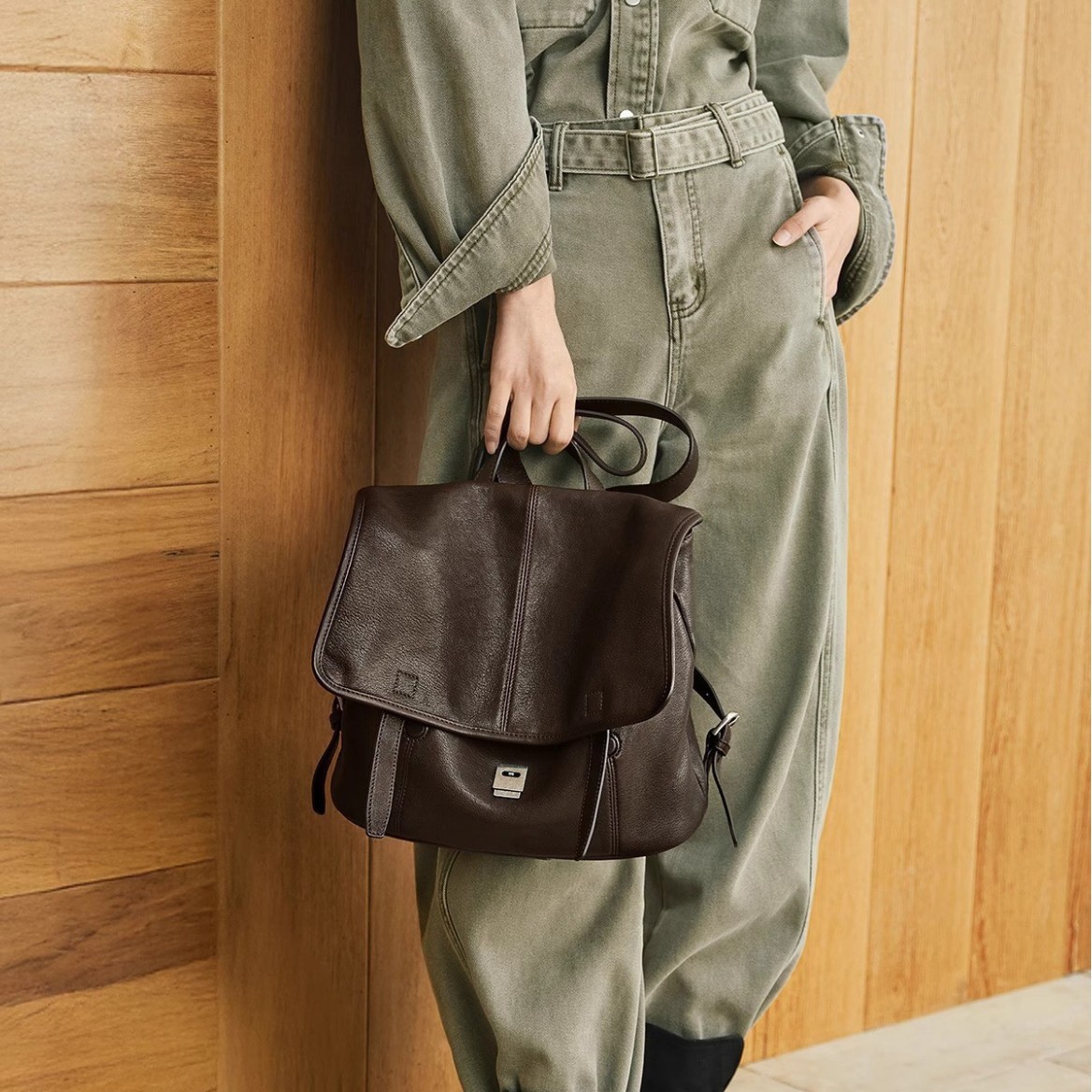 Personalized Waxed Canvas Mess – Business Backpack Brief Bewertung und Preis