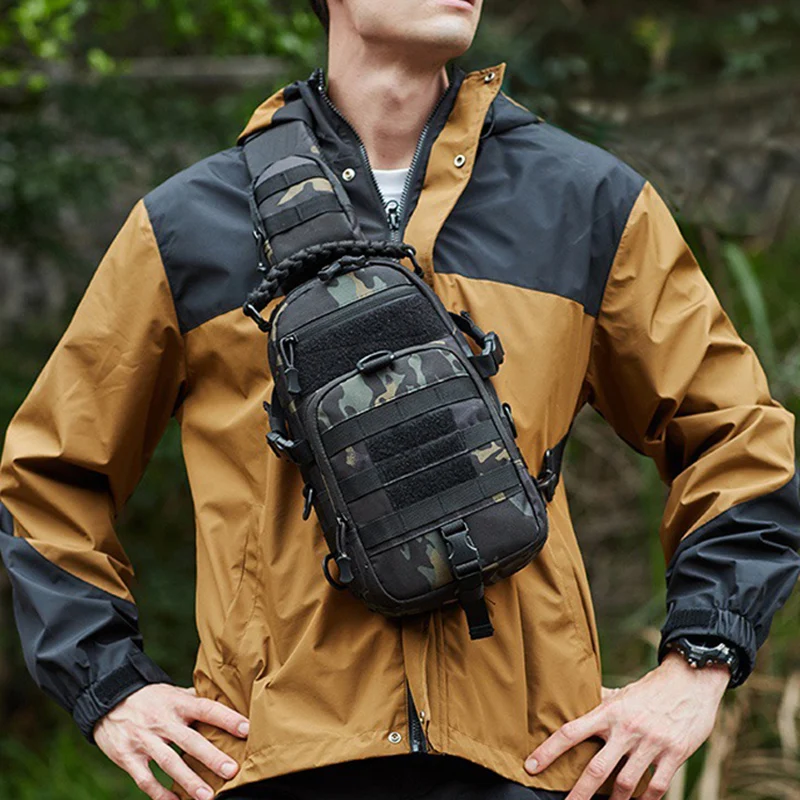 Men's Waist Bag Sports Shoulde – Sling Backpack Shoulder Bewertung und Preis