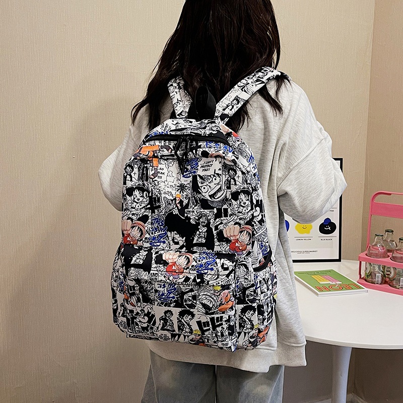 Trendy One Piece Luffy Anime B – School Backpack Teen Bewertung und Preis