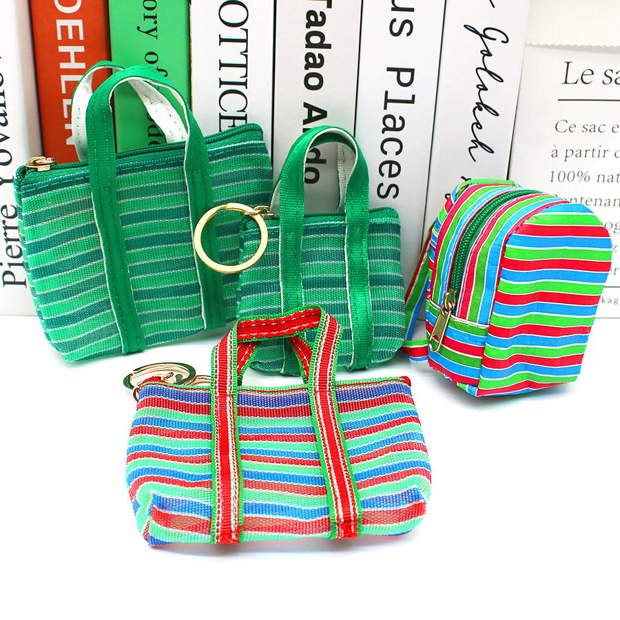 1Pc Key chain Fishing Net Bag  – Mini Backpack Purse Bewertung und Preis