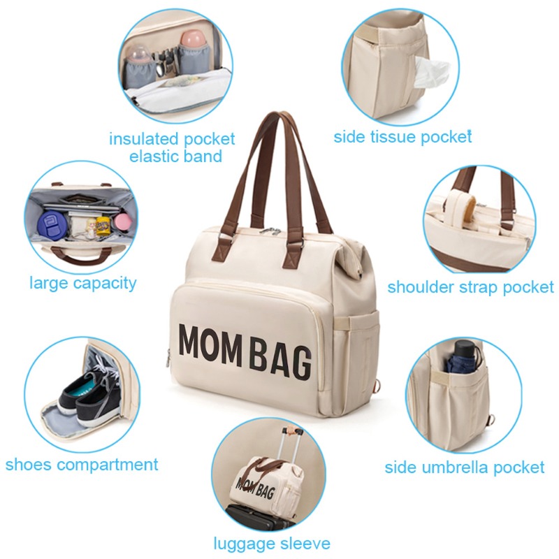 3pcs/set Baby Diaper Bag Baby  – Backpack Insert Organizer Bewertung und Preis