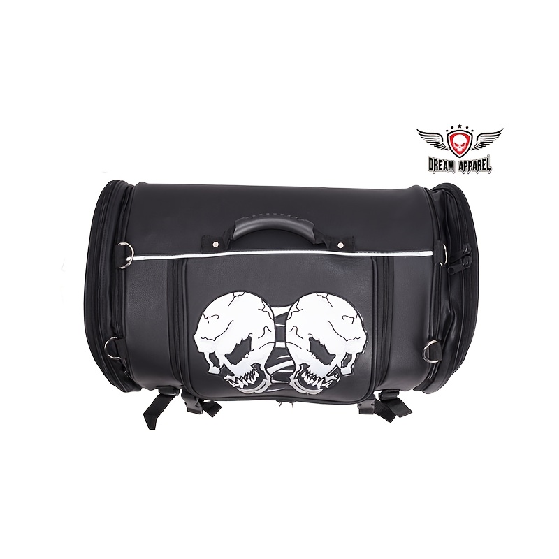 17in Black SKull Motorcycle Sa – Rain Cover Backpack Bewertung und Preis