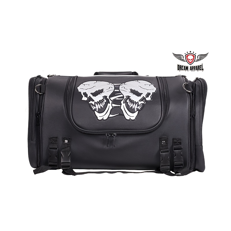 17in Black SKull Motorcycle Sa – Rain Cover Backpack Bewertung und Preis