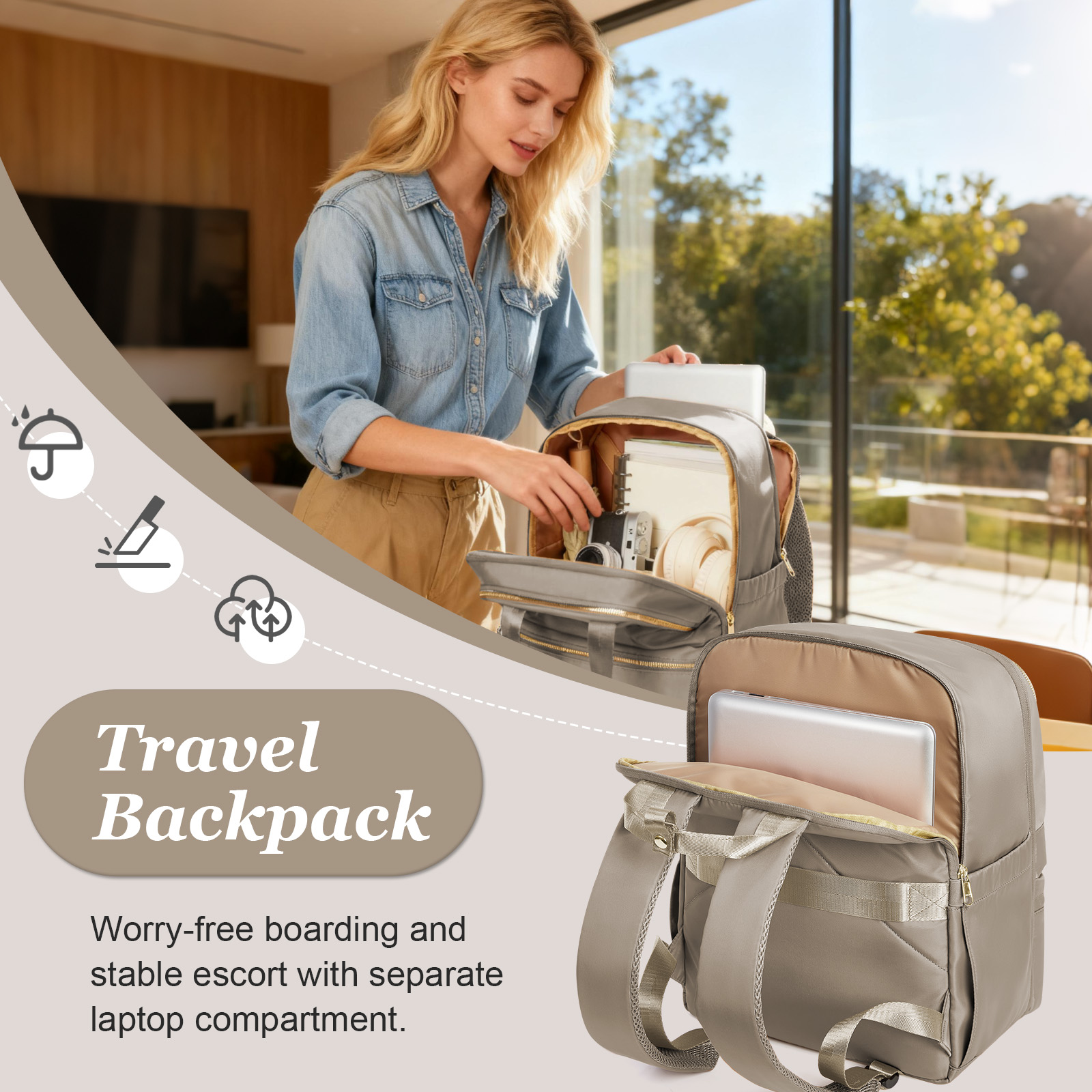 Ryanair 40x30x20 Travel Backpa – Canvas Backpack Casual Bewertung und Preis