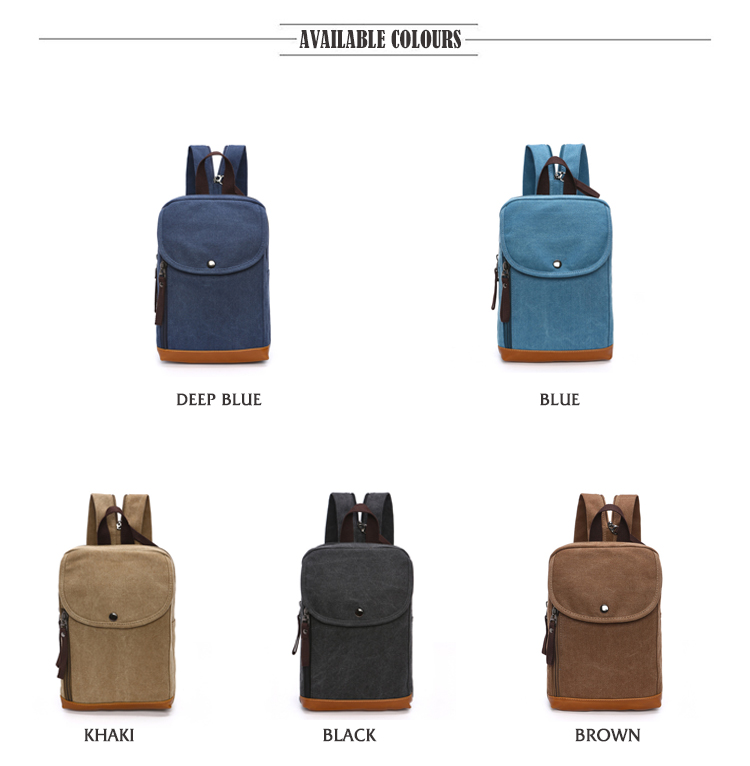 Men's Canvas Mini Backpack Men – Sling Backpack Shoulder Bewertung und Preis