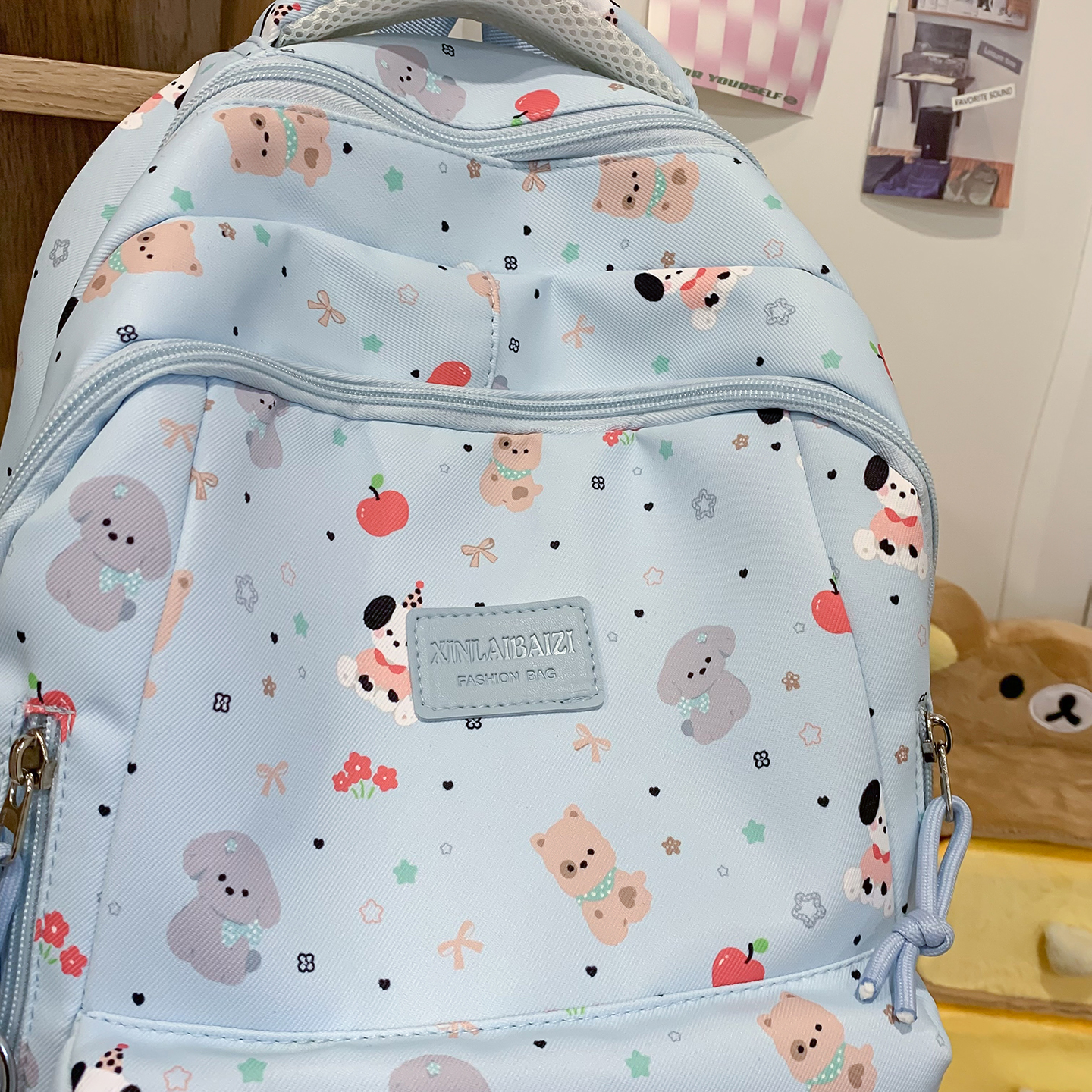 Cute Animal Print Backpack Wom – School Backpack Teen Bewertung und Preis