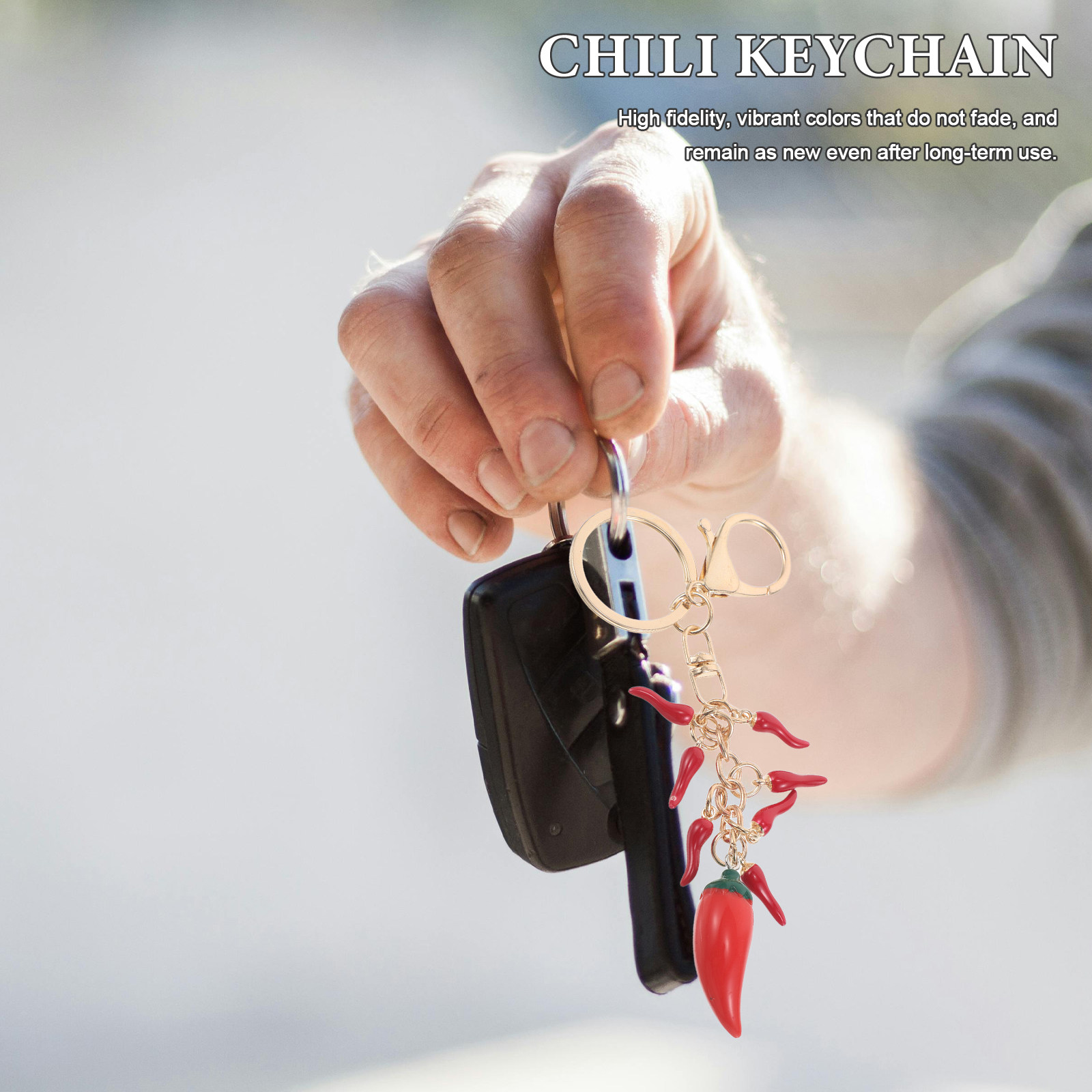 2Pcs Chili Pepper Keychain Red – Mini Backpack Purse Bewertung und Preis