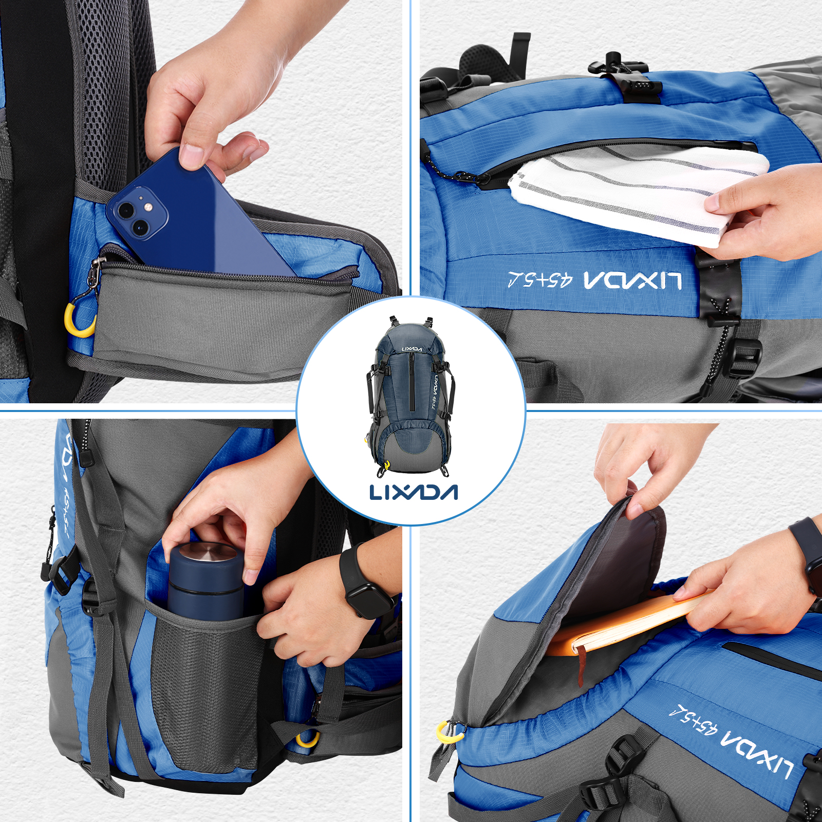 Lixada 50L Large Waterproof Tr – Rain Cover Backpack Bewertung und Preis