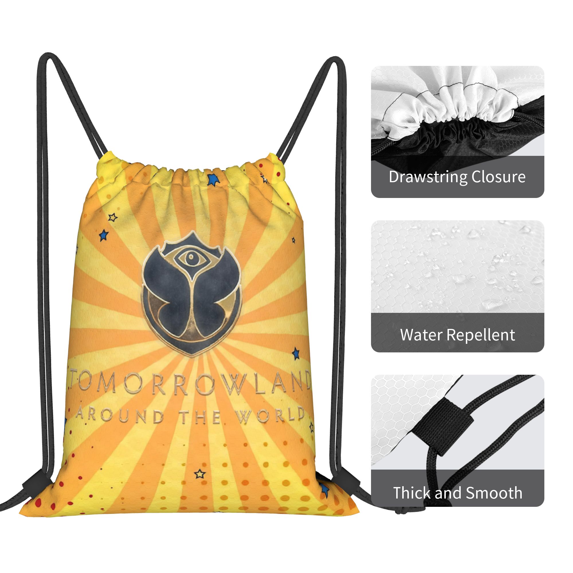 Tomorrowlands Festival Music D – Drawstring Gym Bag Bewertung und Preis