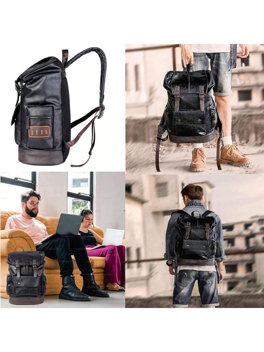 Vintage Black Leather Laptop B – Leather Backpack Vintage Bewertung und Preis