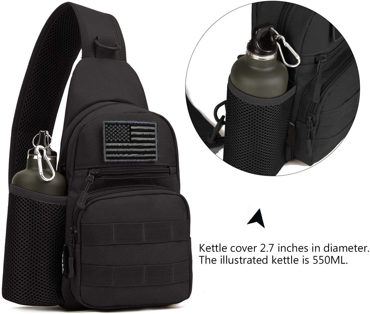 Tactical Sling Crossbody Backp – Sling Backpack Shoulder Bewertung und Preis