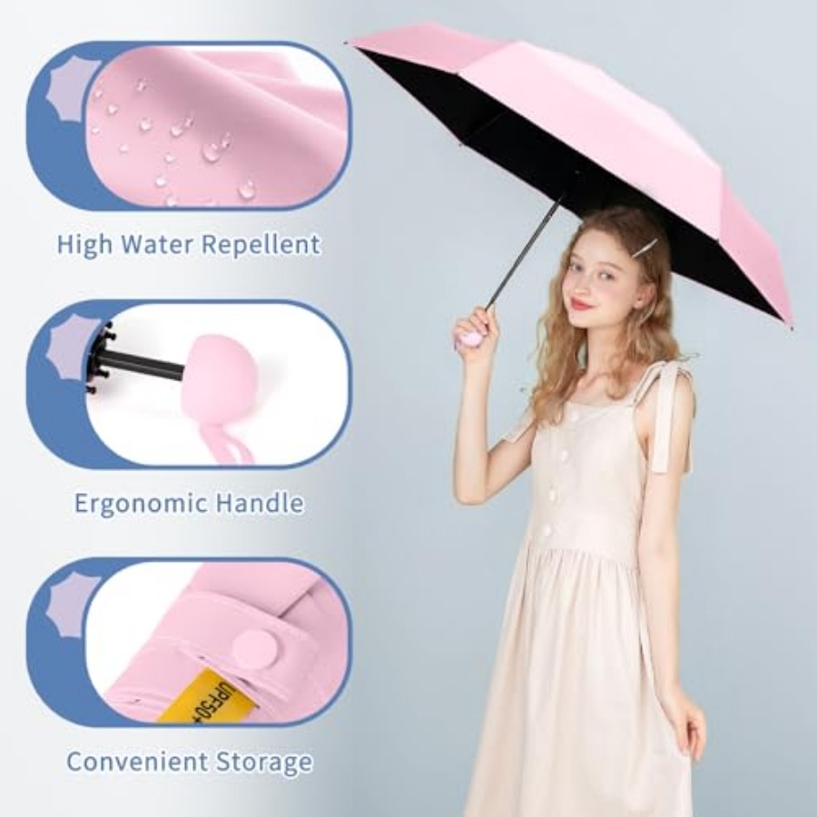 Travel Umbrella Portable Compa – Mini Backpack Purse Bewertung und Preis